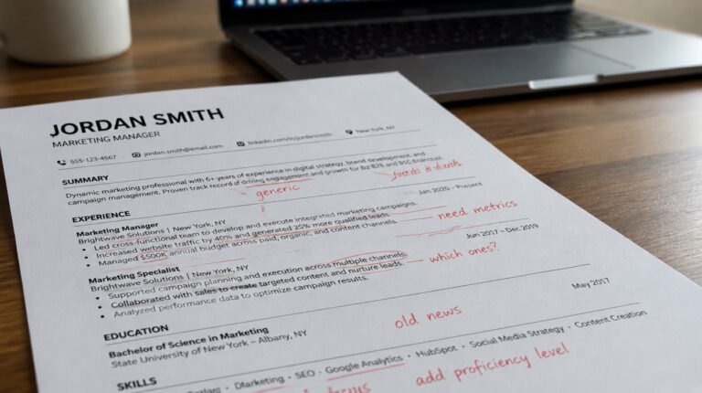 Turning a CV Into a Consulting Website